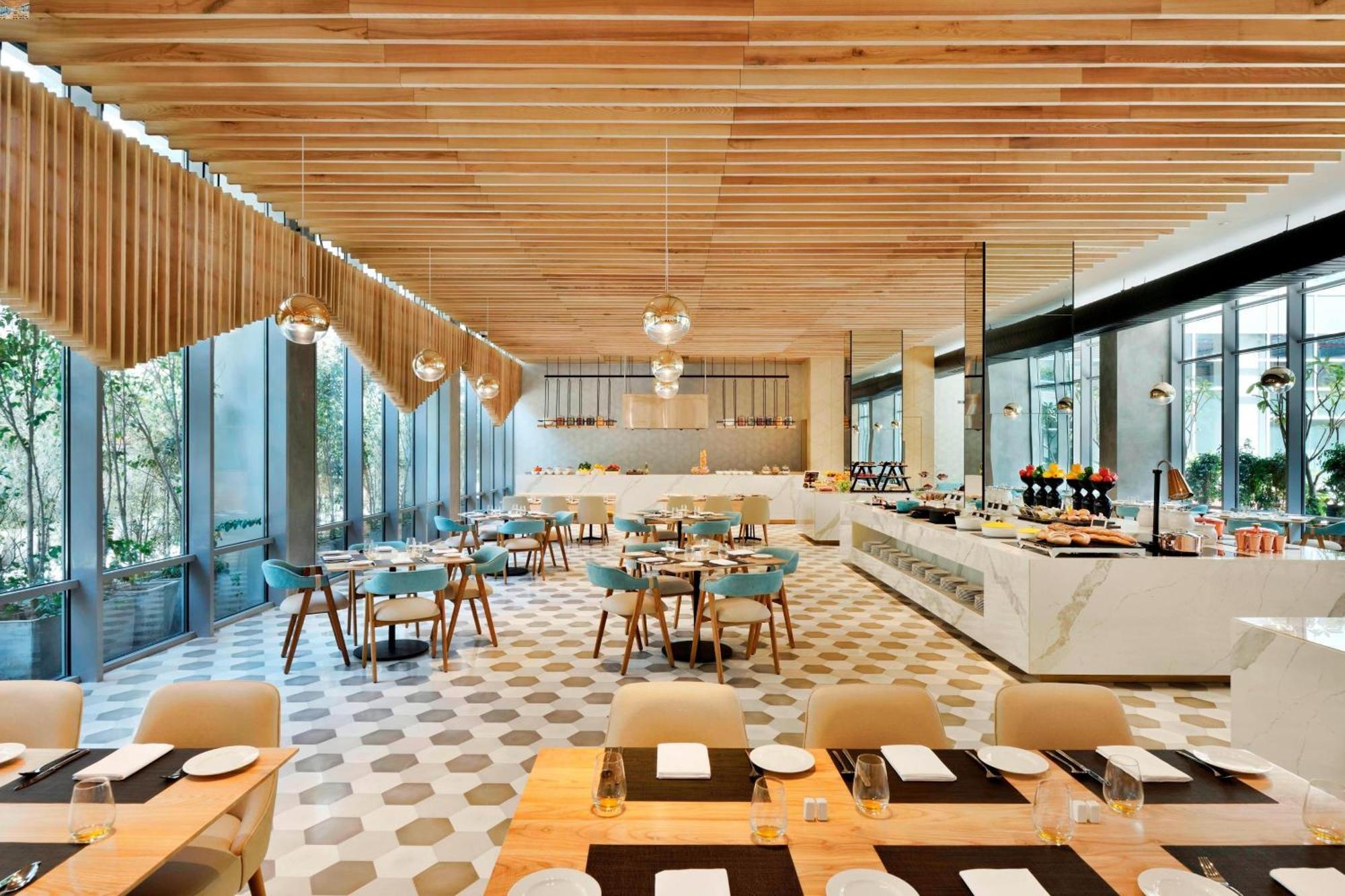 เอลอฟต์ นิวเดลี แอโรซิตี้ Hotel ภายนอก รูปภาพ The restaurant