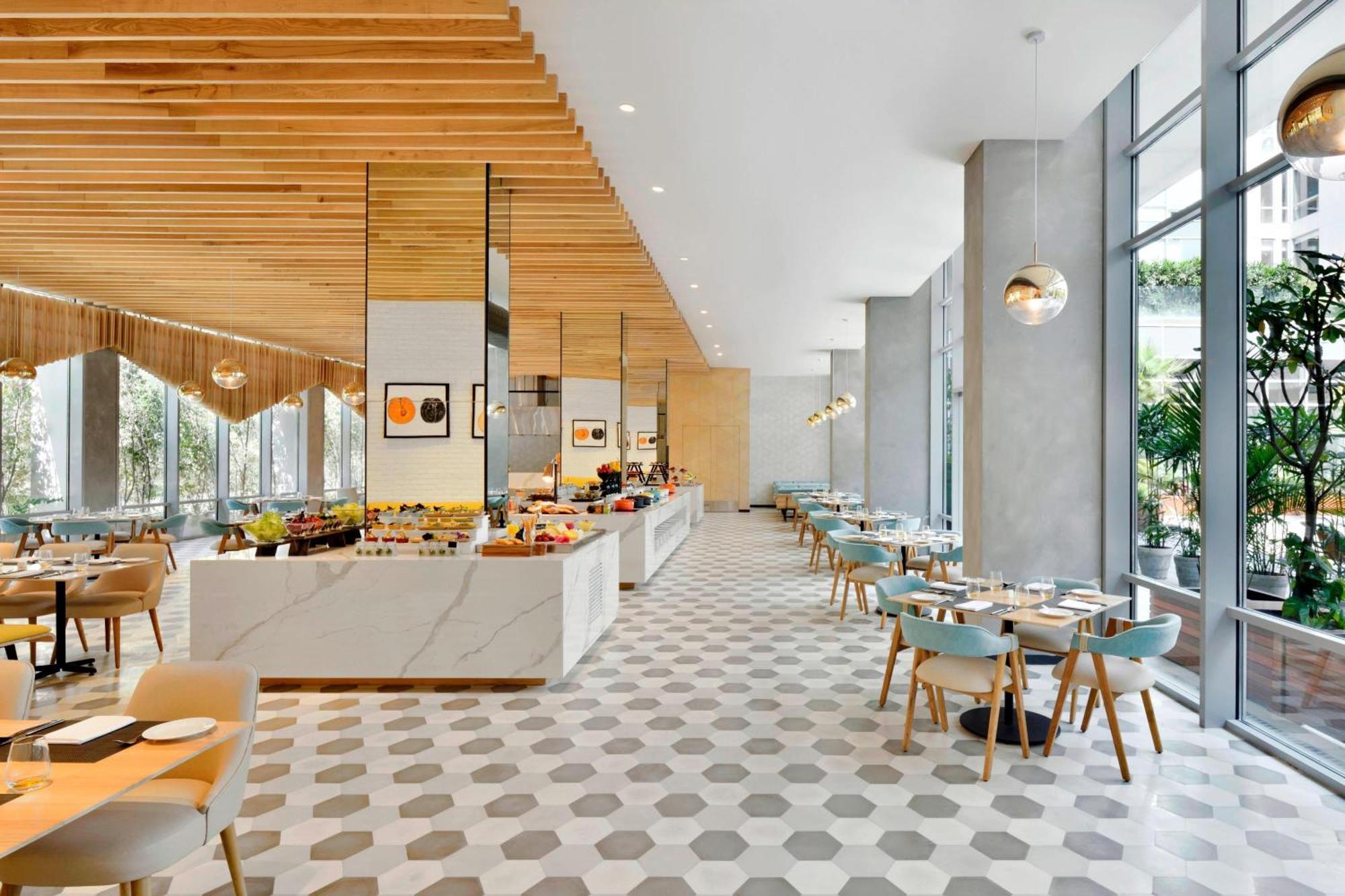 เอลอฟต์ นิวเดลี แอโรซิตี้ Hotel ภายนอก รูปภาพ The restaurant