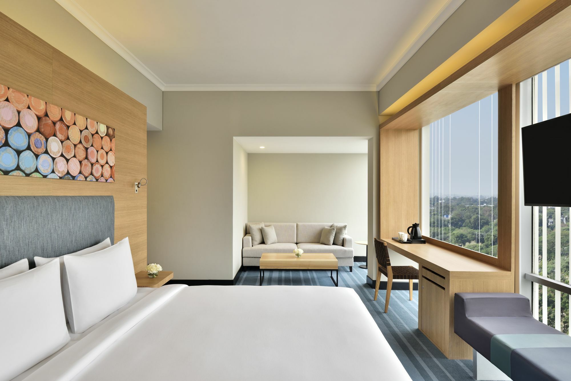 เอลอฟต์ นิวเดลี แอโรซิตี้ Hotel ภายนอก รูปภาพ A room at the hotel