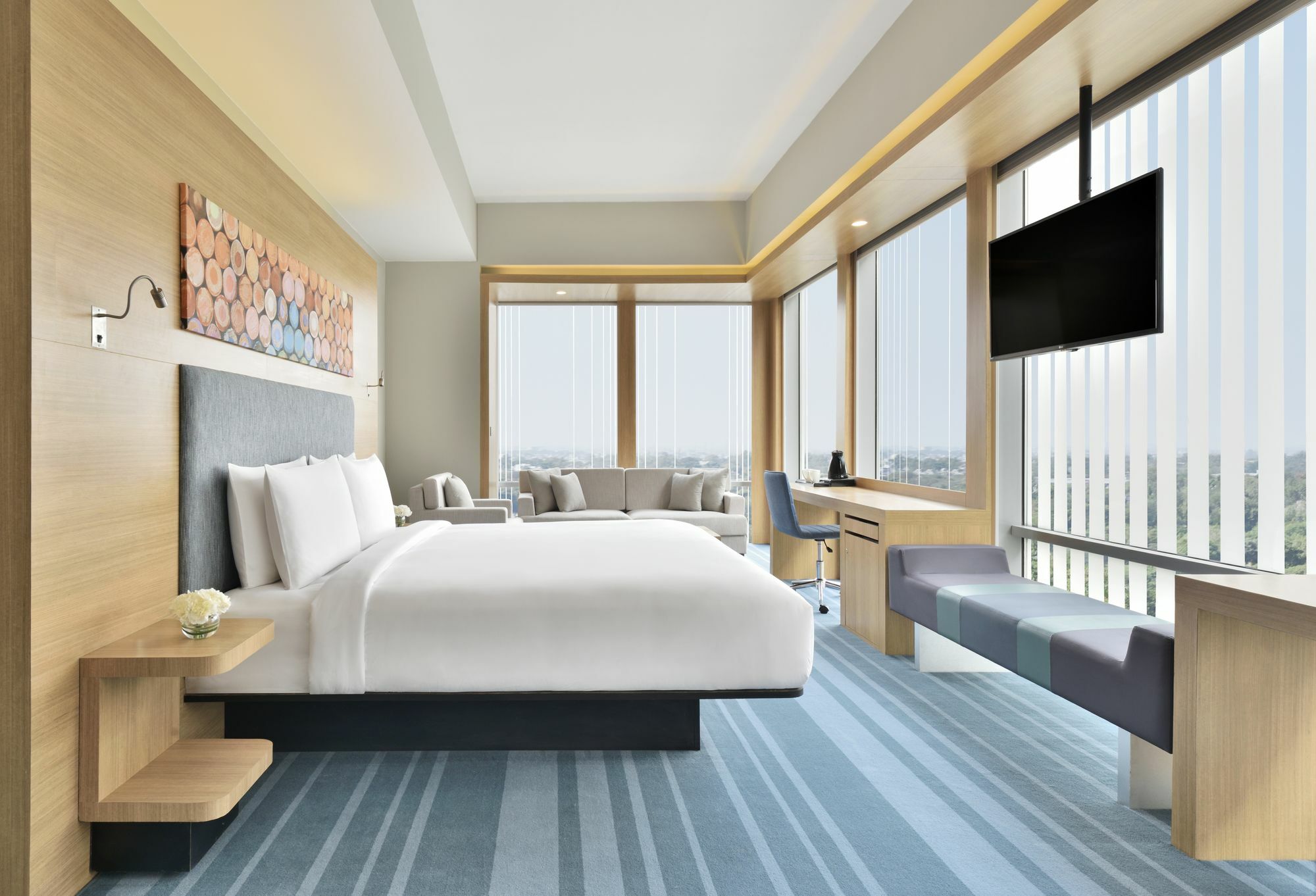 เอลอฟต์ นิวเดลี แอโรซิตี้ Hotel ภายนอก รูปภาพ A room at the hotel